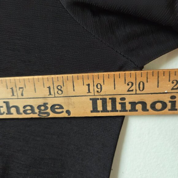 EUC HEIMISH USA BLACK SLINKY T SHIRT MINIMALIST DRESS SZ M - Picture 12 of 13